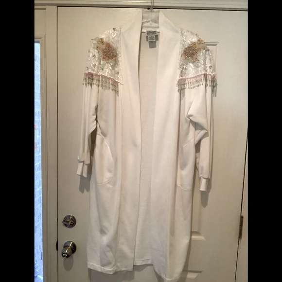Lacy After Noon fancy coat by Shell Kepler, Vintage, stored protected,never worn - Picture 1 of 3